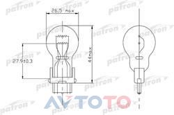 Лампа Patron PLP277W