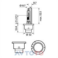 Лампа Philips 85126BVUC1