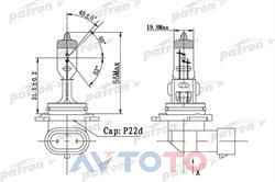 Лампа Patron PLHB41251