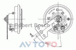 Сигнал звуковой Bosch 0320043030