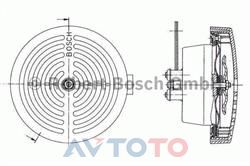 Сигнал звуковой Bosch 0320223024