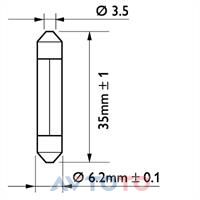 Лампа Philips 13848CP