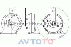 Сигнал звуковой Bosch 9320334204