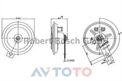 Сигнал звуковой Bosch 0320146103