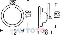 Сигнал звуковой Hella 3SB002768031