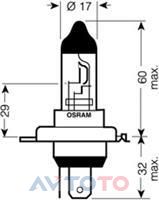 Лампа Osram 64196TSP