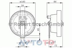 Сигнал звуковой Bosch 0320226003