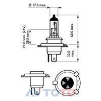 Лампа Philips 12342XVBW