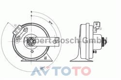 Сигнал звуковой Bosch 9320332172