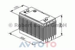 Аккумулятор Bosch 0092L40330