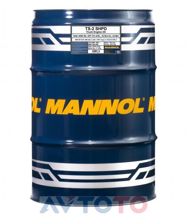 Моторное масло Mannol MN7102DR