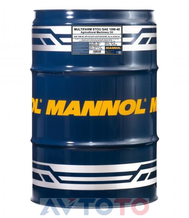 Моторное масло Mannol MN2502DR