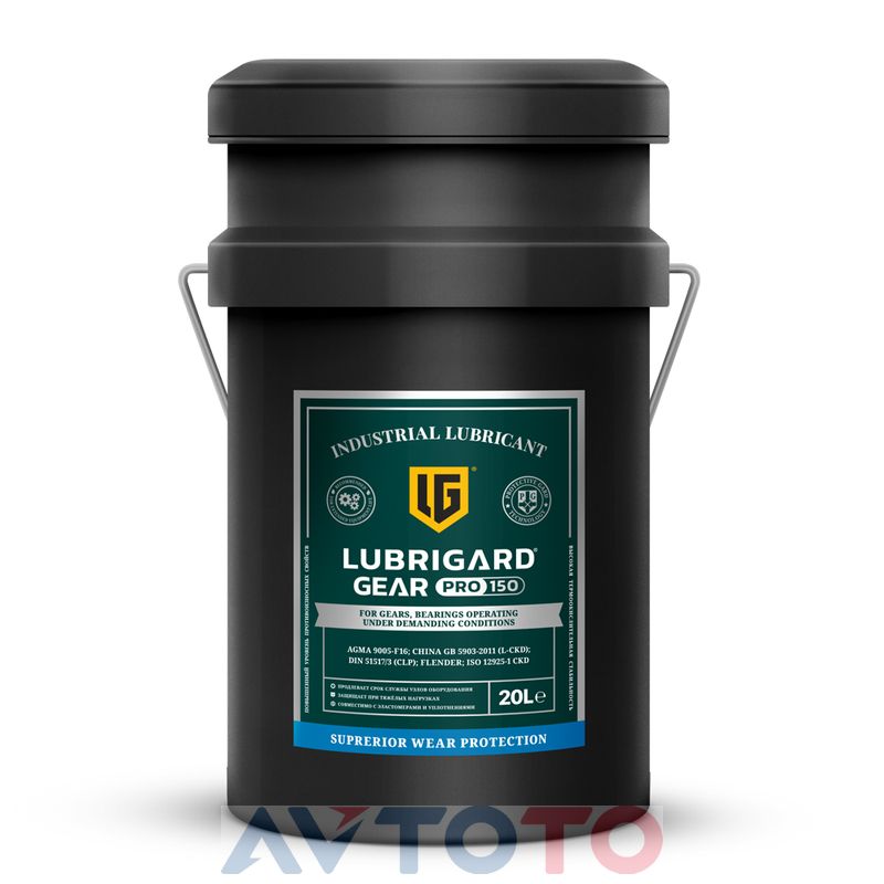 Редукторное масло Lubrigard LGPGEAR150TPL20