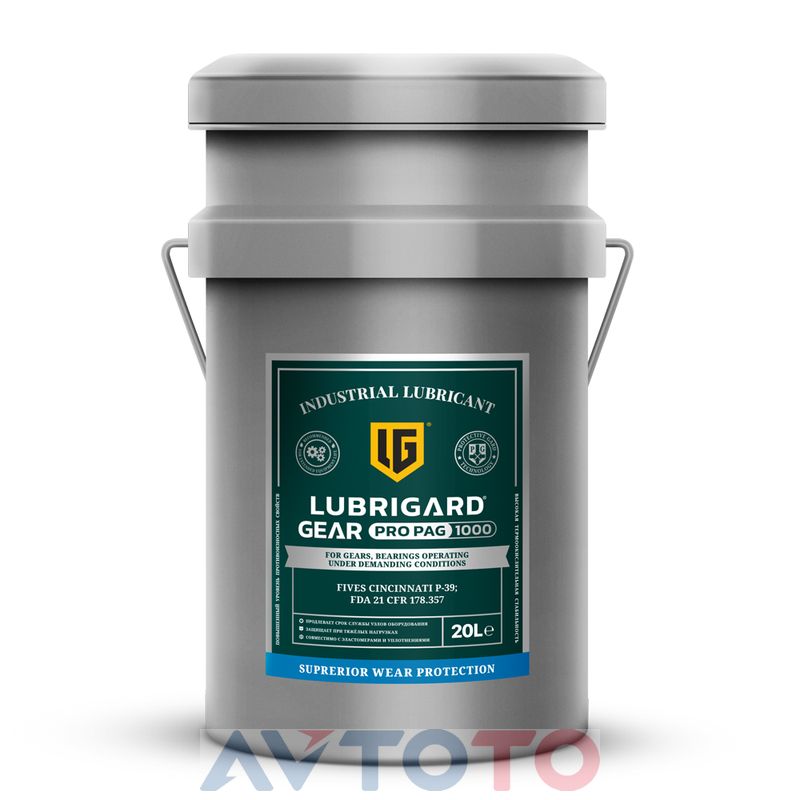 Редукторное масло Lubrigard LGPGEARPAG1000TPL20