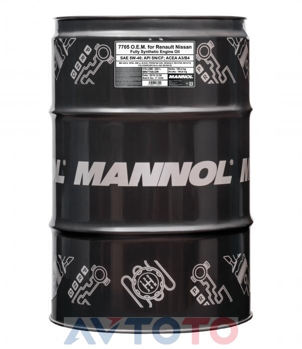 Моторное масло Mannol MN7705DR