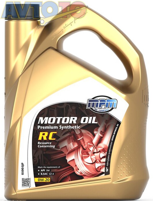 Моторное масло Mpm oil 05005JP